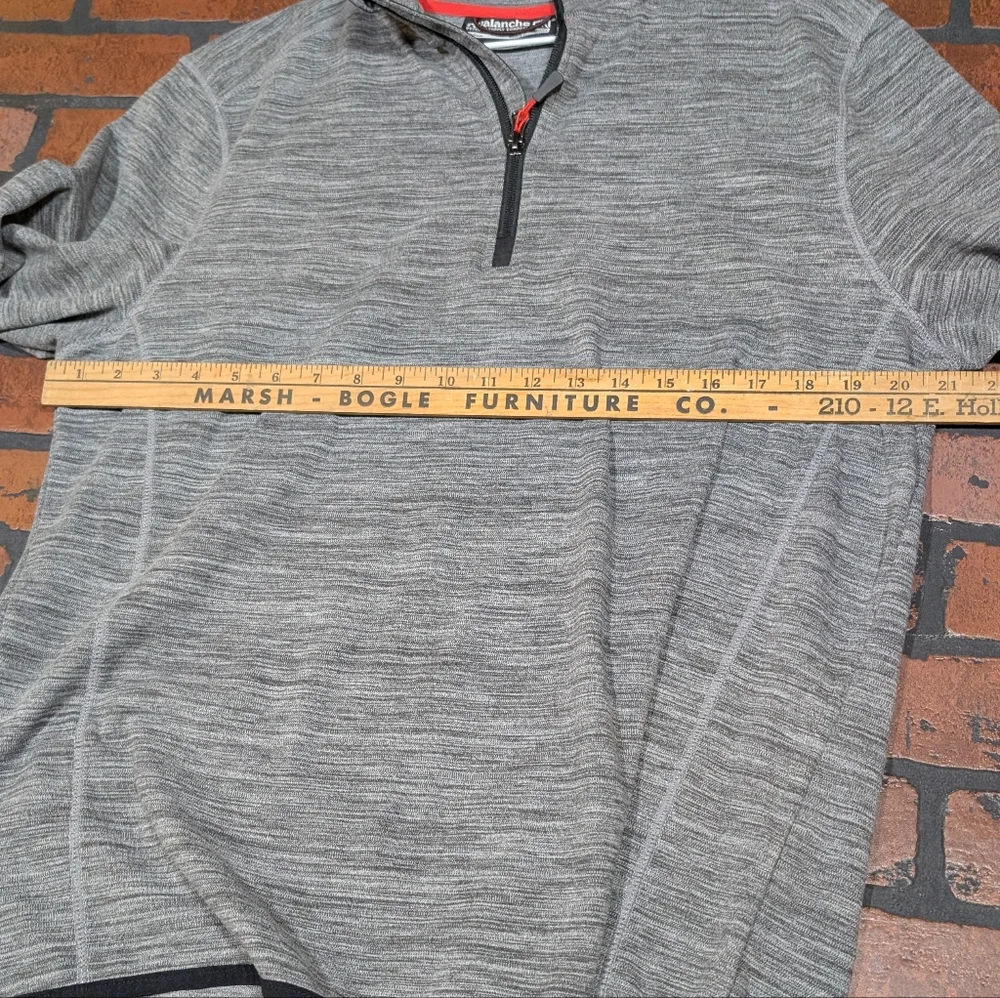 Avalanche‎ Men's M Lined 1/4 Zip Pullover